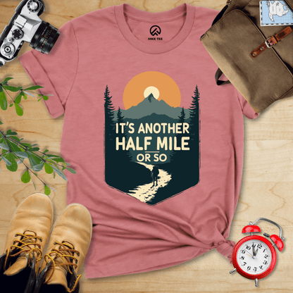 Hike Tee T-Shirt Heather Mauve / S Half Mile Shirt
