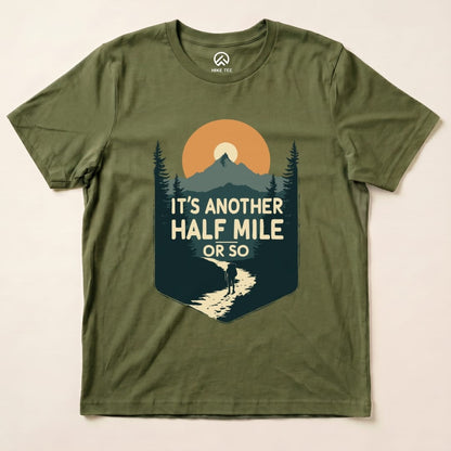 Hike Tee T-Shirt Military Green / S Half Mile Shirt