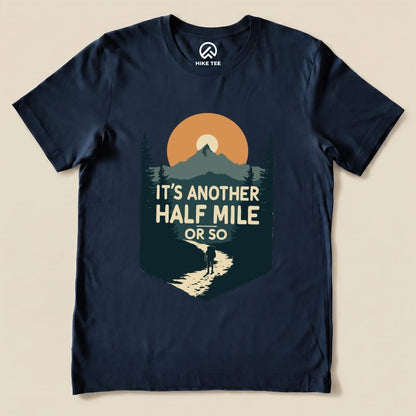 Hike Tee T-Shirt Navy / S Half Mile Shirt