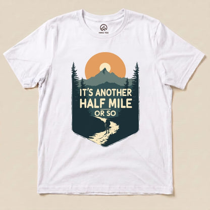 Hike Tee T-Shirt White / S Half Mile Shirt
