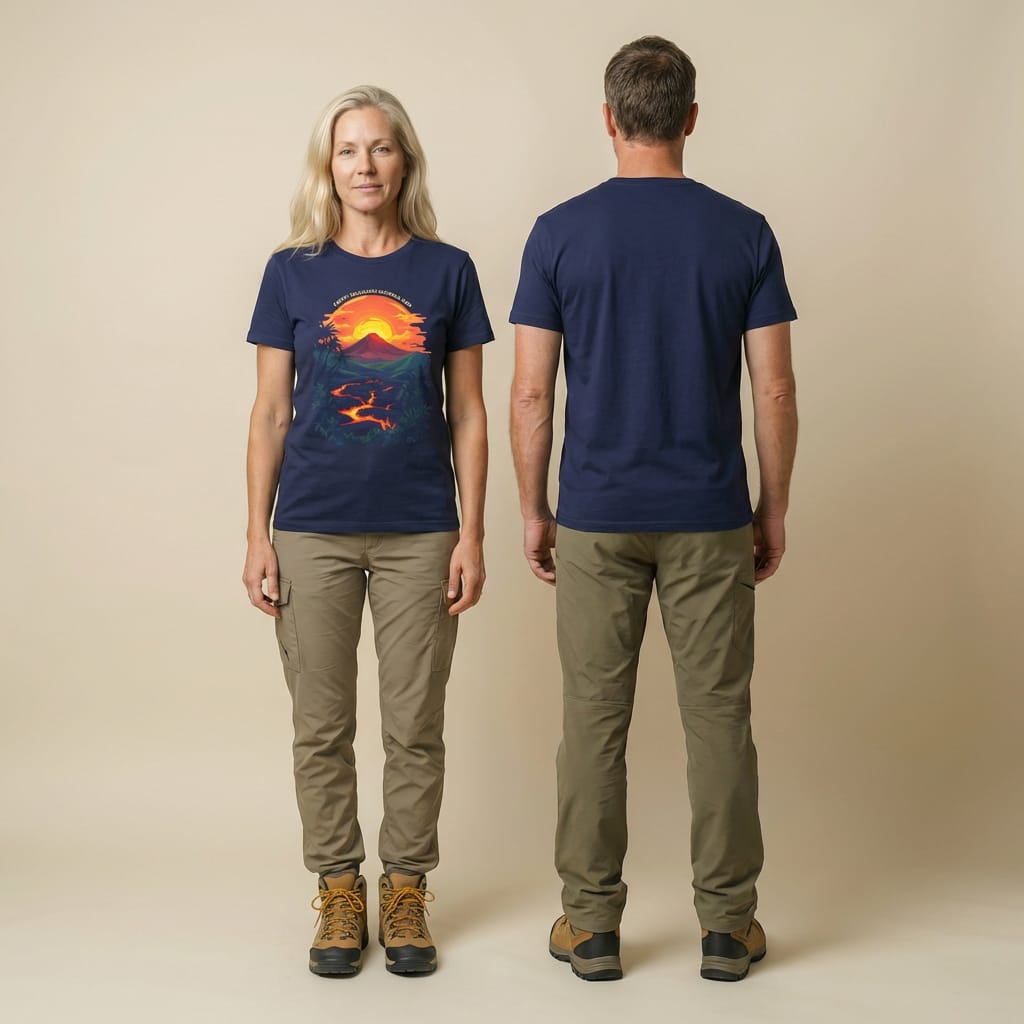 Hike Tee T-Shirt Hawai'i Volcanoes National Park Shirt