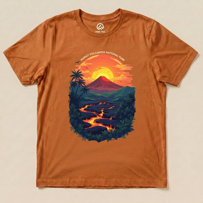 Hike Tee T-Shirt Autumn / S Hawai'i Volcanoes National Park Shirt