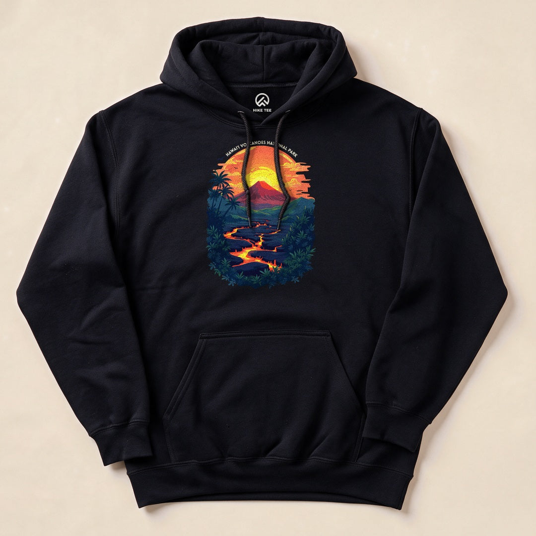 Hawai'i Volcanoes National Park Hoodie - Black