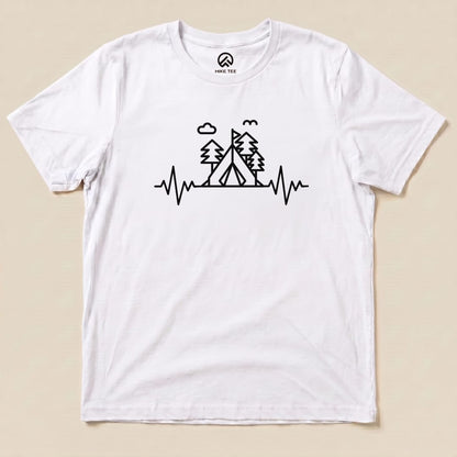 Hike Tee T-Shirt White / S Heart Rate Camping Shirt