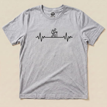 Hike Tee T-Shirt Athletic Heather / S Heart Rate Hiking Shirt