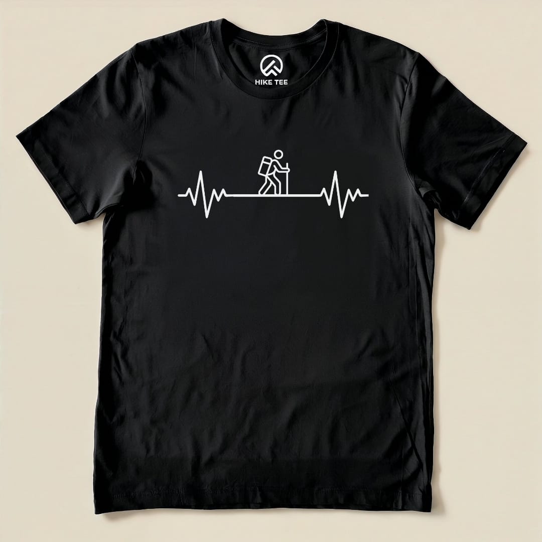 Hike Tee T-Shirt Black / S Heart Rate Hiking Shirt