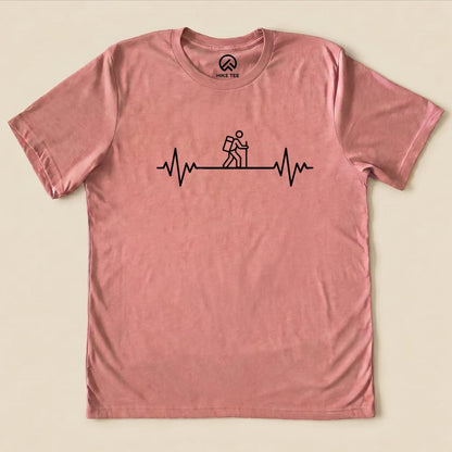 Hike Tee T-Shirt Heather Mauve / S Heart Rate Hiking Shirt