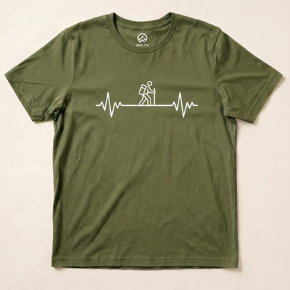 Hike Tee T-Shirt Military Green / S Heart Rate Hiking Shirt