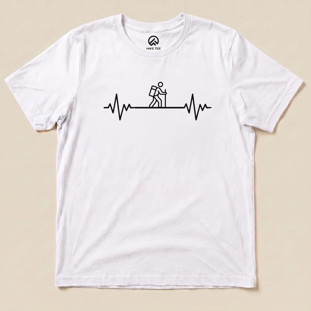 Hike Tee T-Shirt White / S Heart Rate Hiking Shirt
