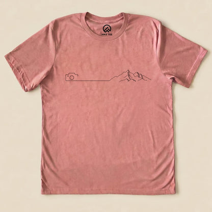 Heart Rate Photography Mountain Shirt