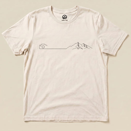 Heart Rate Photography Mountain Shirt