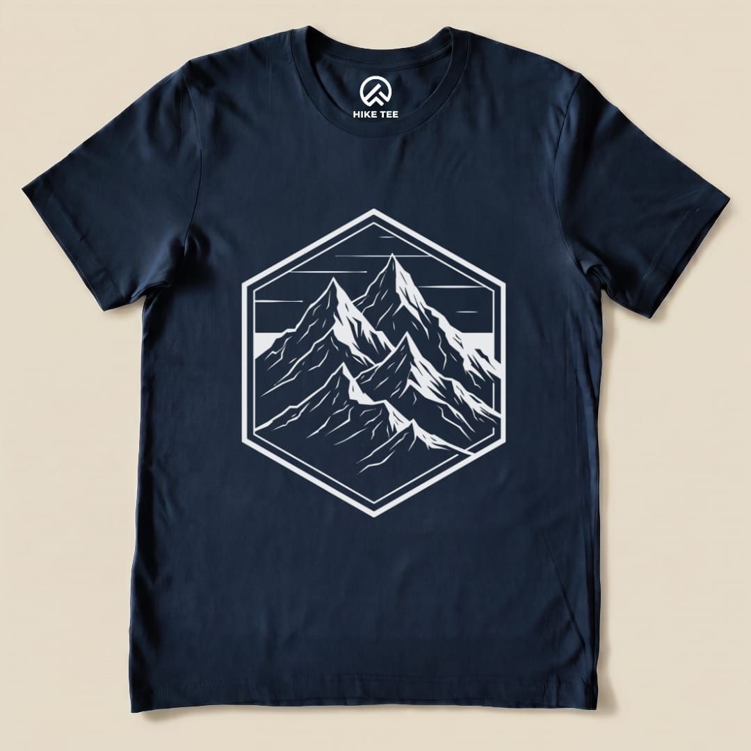 Hexagon Mountain Shirt Hike Tee T-Shirt