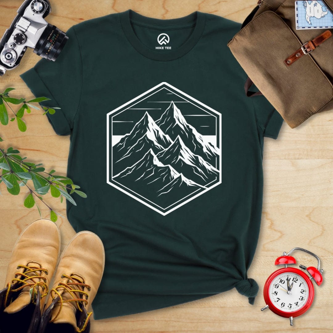 Hike Tee T-Shirt Forest / S Hexagon Mountain Shirt