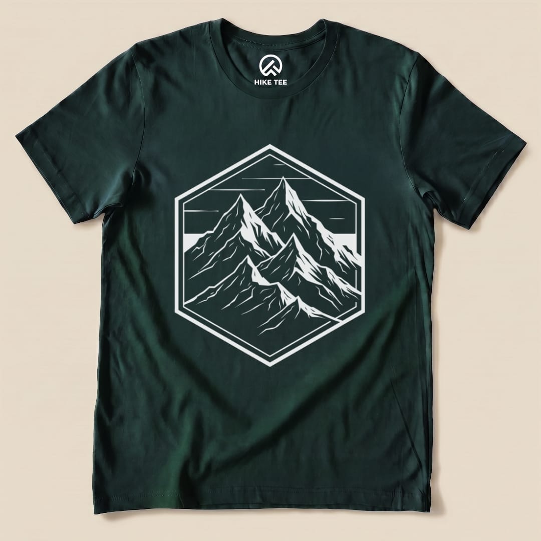 Hexagon Mountain Shirt Hike Tee T-Shirt Forest / S