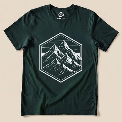 Hexagon Mountain Shirt Hike Tee T-Shirt Forest / S
