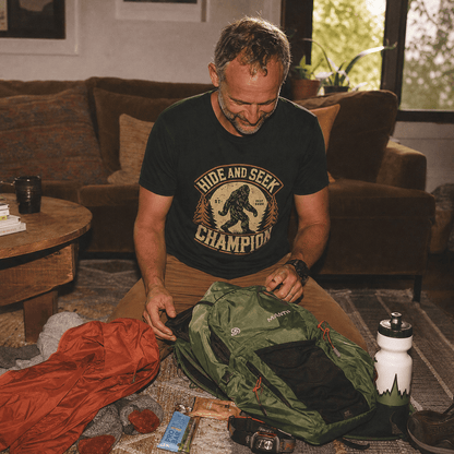 Hide and Seek Champion Big Foot Shirt