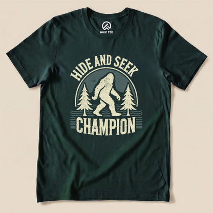 Hike Tee T-Shirt Forest / S Hide and Seek Champion Bigfoot Shirt