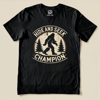 Hike Tee T-Shirt Black / S Hide and Seek Champion Shirt