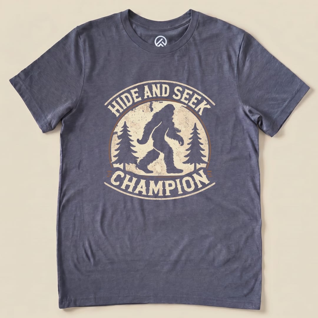 Hike Tee T-Shirt Heather Navy / S Hide and Seek Champion Shirt