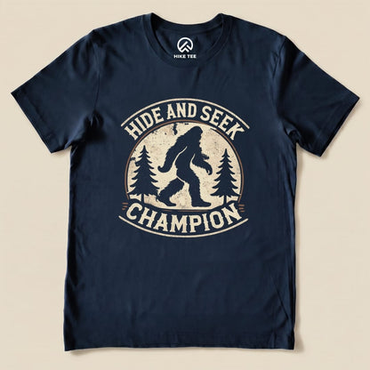 Hike Tee T-Shirt Navy / S Hide and Seek Champion Shirt