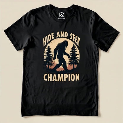 Hike Tee T-Shirt Black / S Hide And Seek Shirt