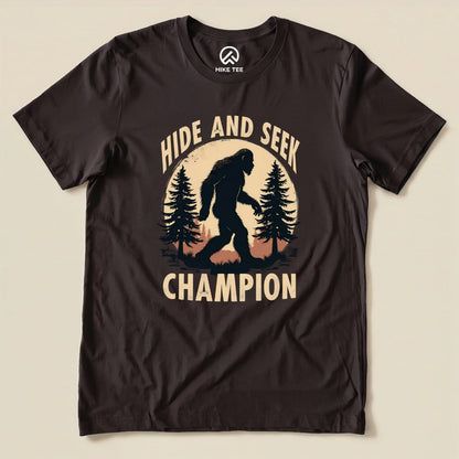 Hike Tee T-Shirt Brown / S Hide And Seek Shirt