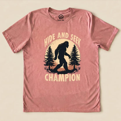 Hike Tee T-Shirt Heather Mauve / S Hide And Seek Shirt