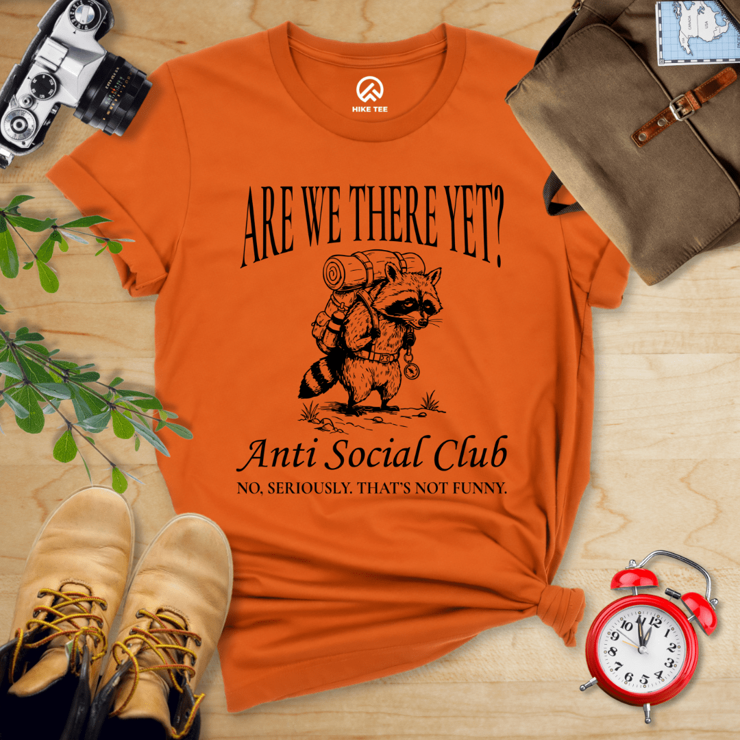 Hike Tee T-Shirt Autumn / S Hiking Anti Social Club  Shirt