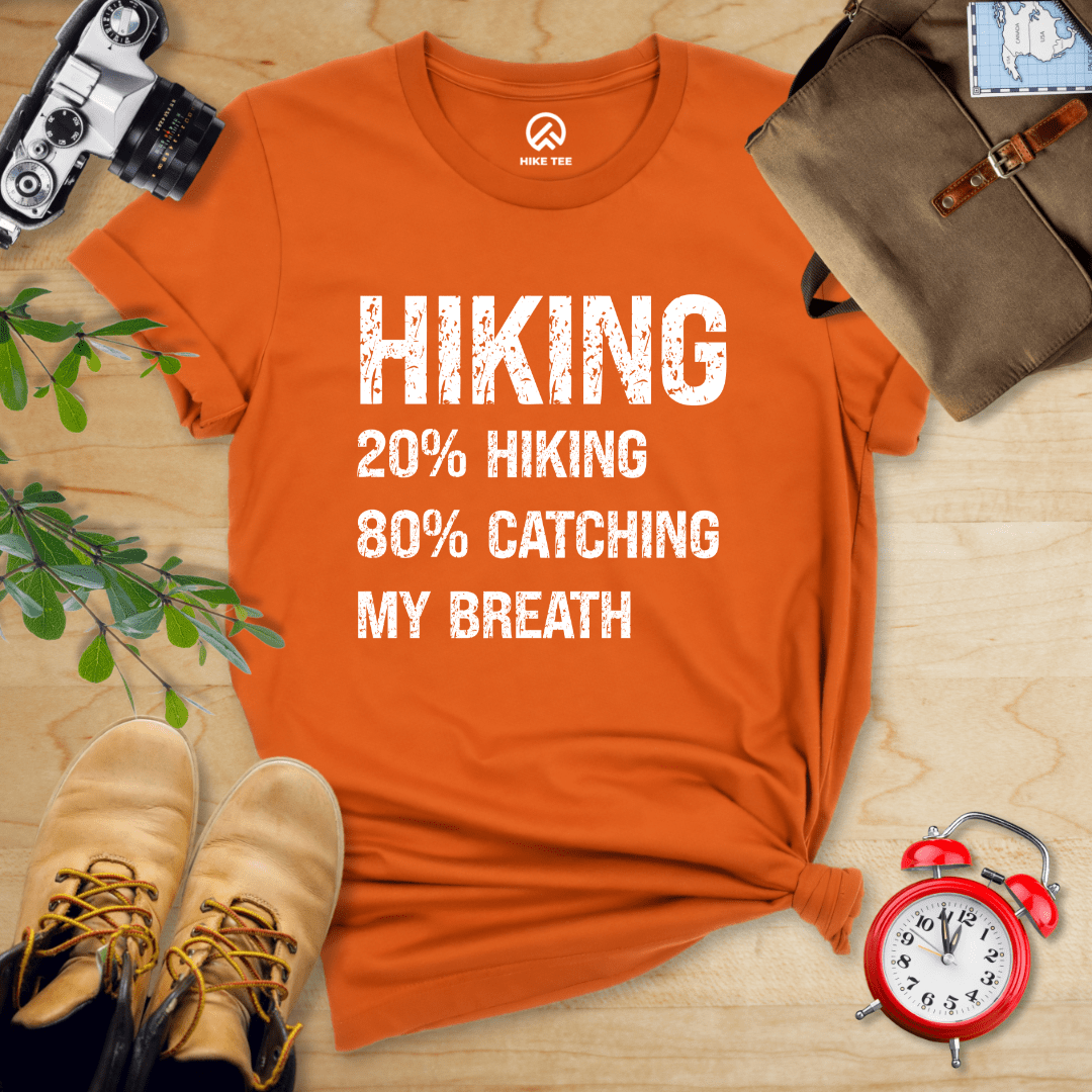 Hike Tee T-Shirt Autumn / S Hiking Catching Breath Shirt