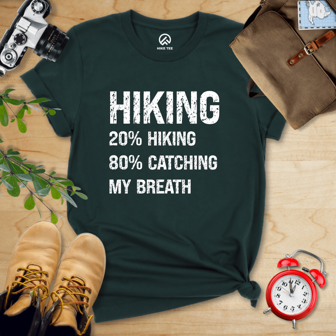 Hike Tee T-Shirt Forest / S Hiking Catching Breath Shirt