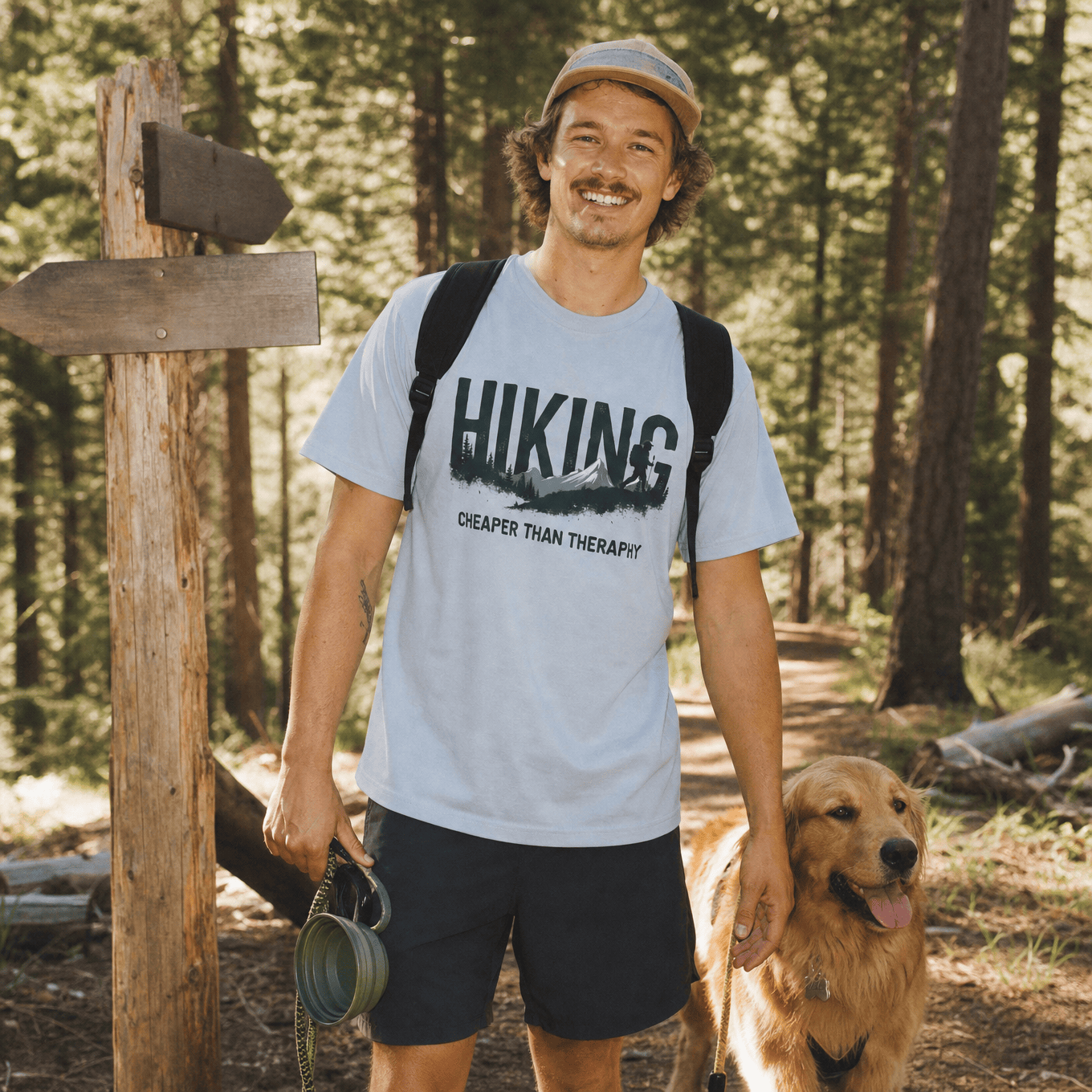 Hiking - Cheaper than Therapy Shirt