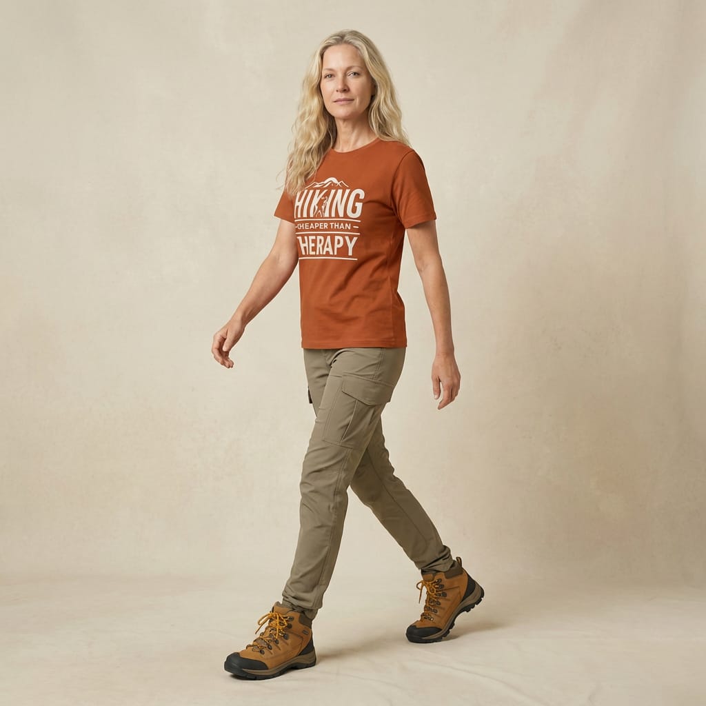 Hike Tee T-Shirt Hiking Cheaper Then Therapy Shirt