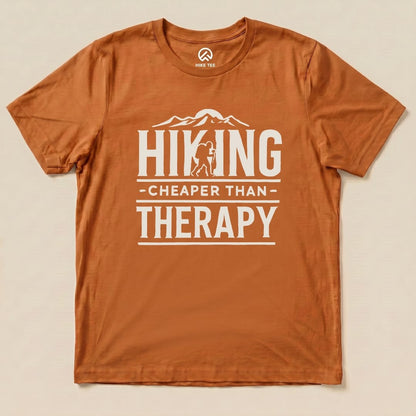Hike Tee T-Shirt Autumn / S Hiking Cheaper Then Therapy Shirt