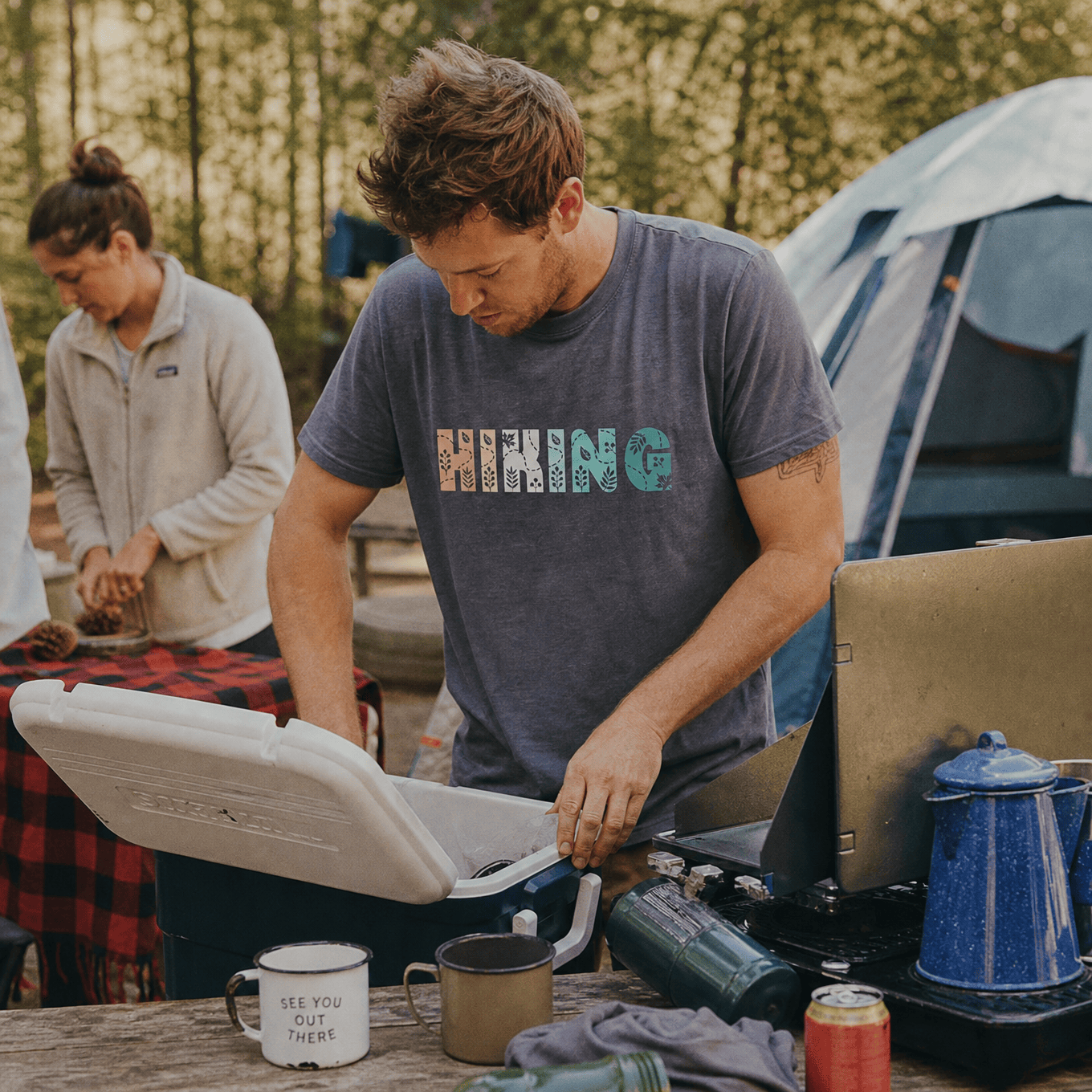 Hiking Floral Shirt
