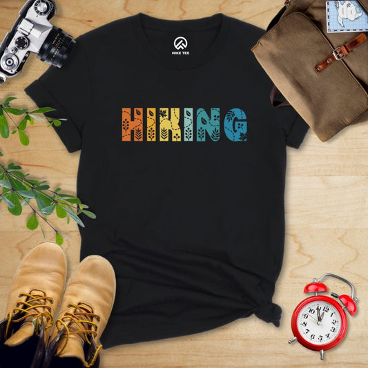 Hike Tee T-Shirt Black / S Hiking Floral Shirt