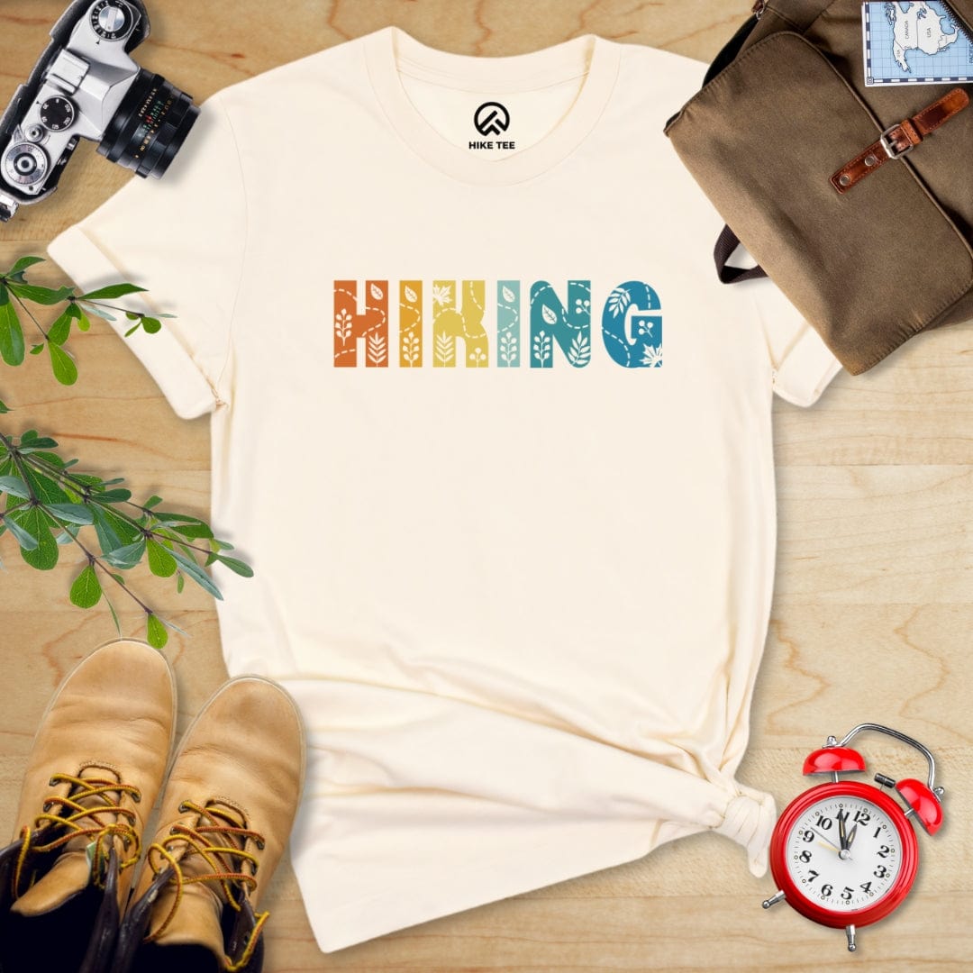 Hike Tee T-Shirt Natural / S Hiking Floral Shirt