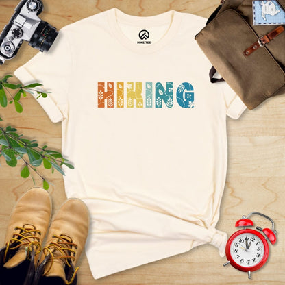 Hike Tee T-Shirt Natural / S Hiking Floral Shirt