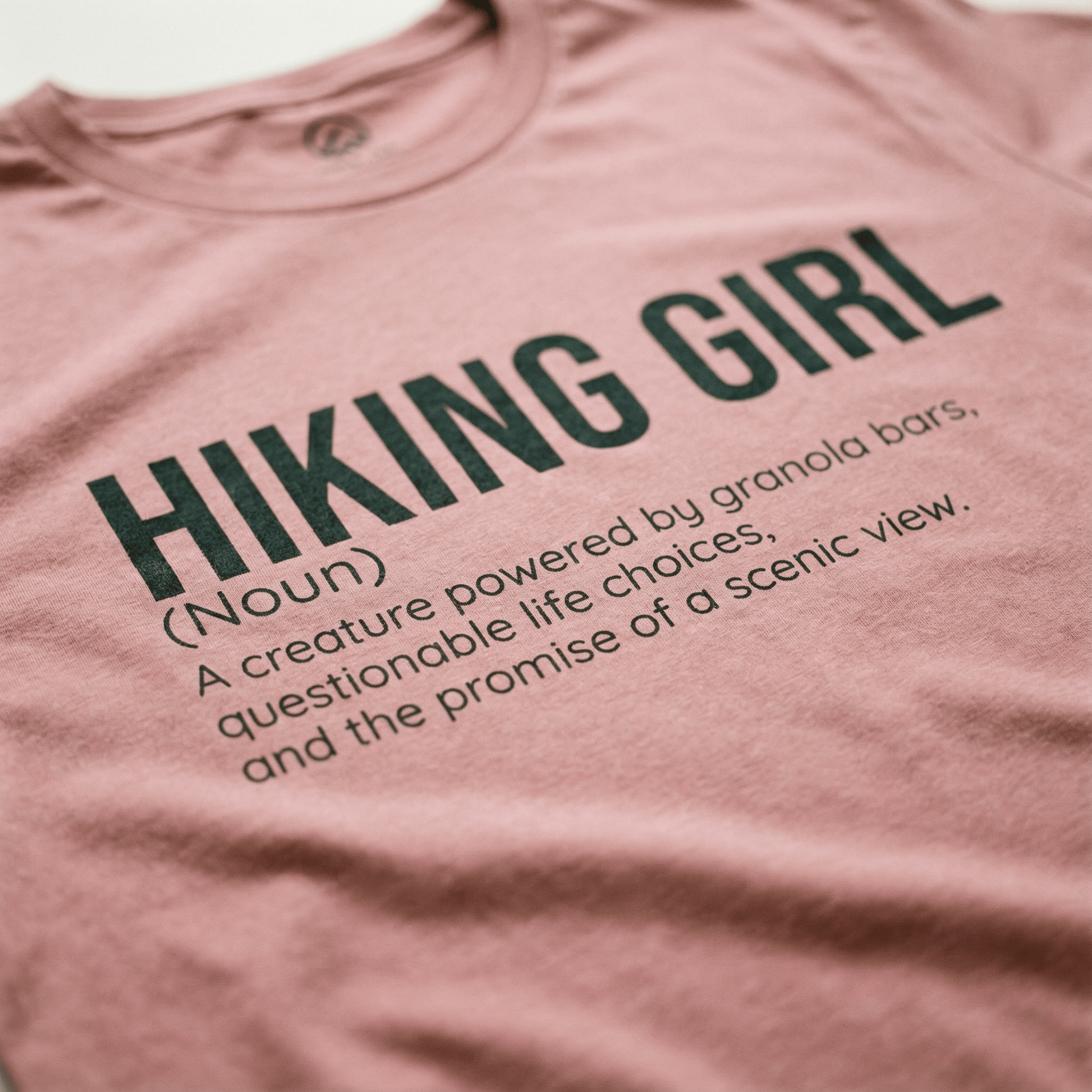 Hike Tee T-Shirt Hiking Girl Definition Shirt