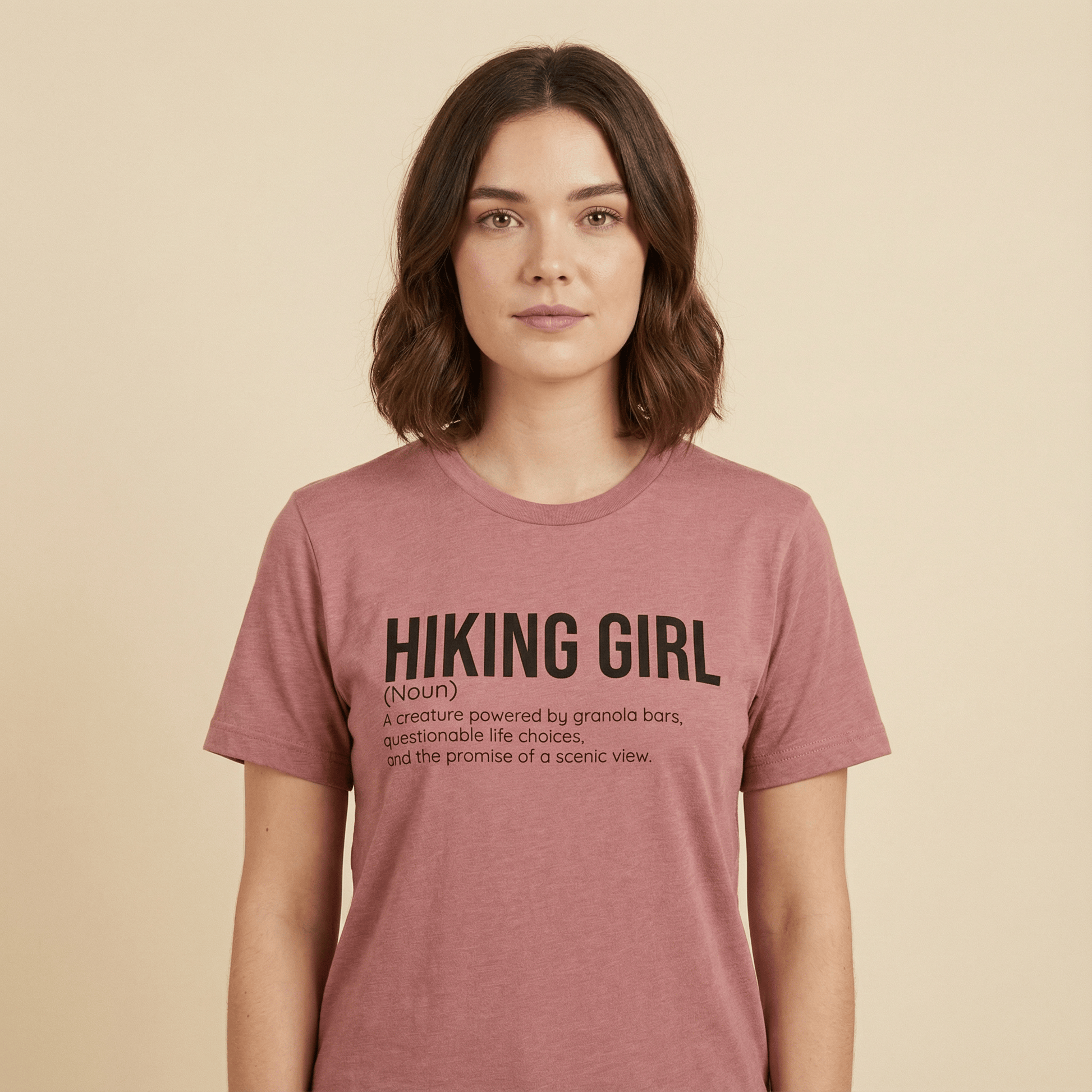 Hike Tee T-Shirt Hiking Girl Definition Shirt