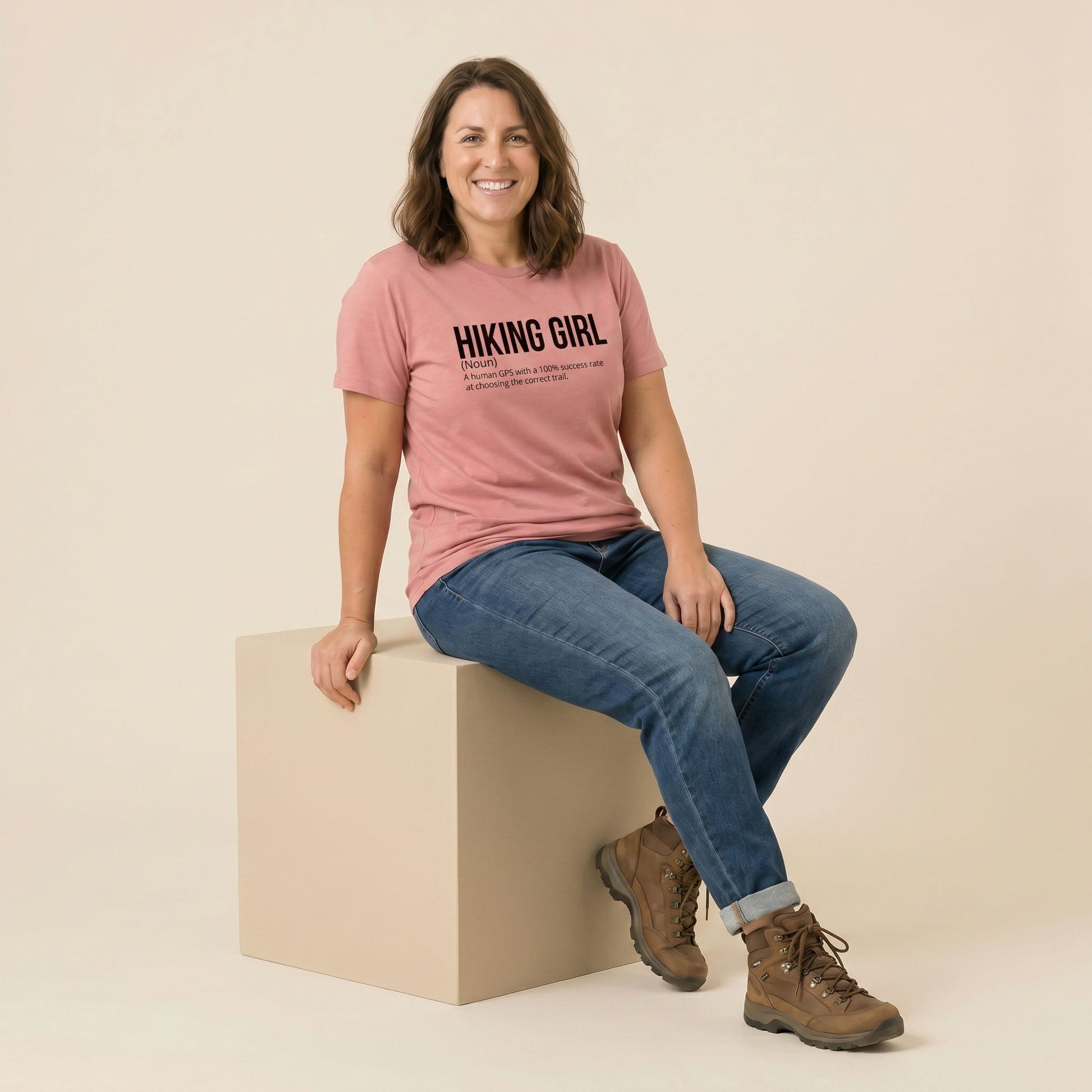Hiking Girl Definition Shirt Hike Tee T-Shirt