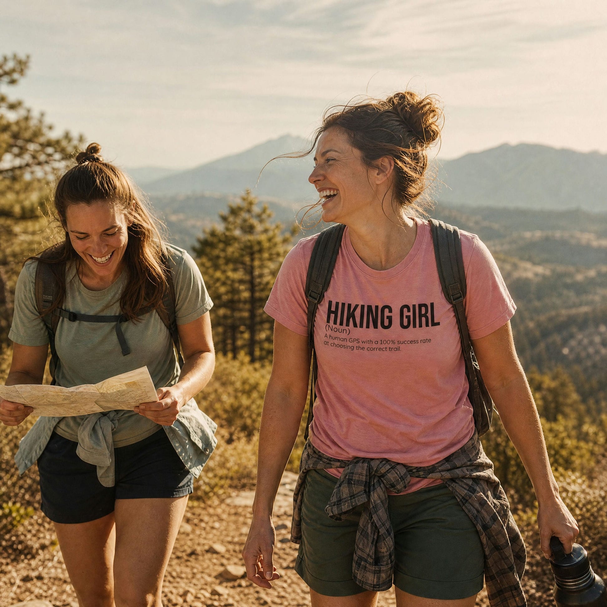 Hiking Girl Definition Shirt Hike Tee T-Shirt