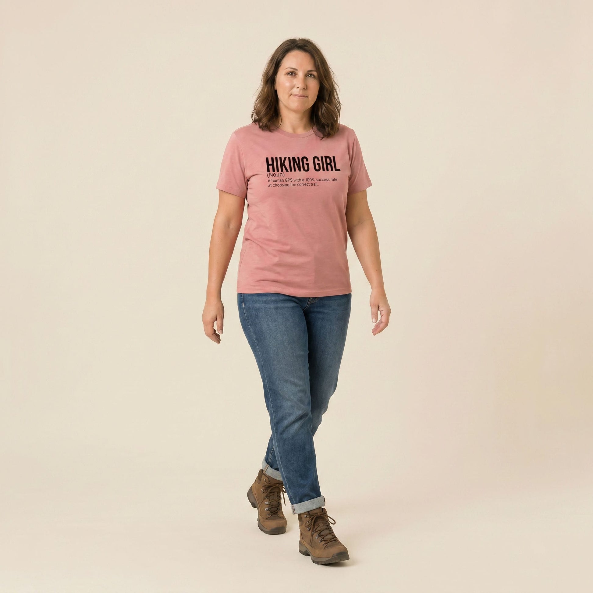 Hiking Girl Definition Shirt Hike Tee T-Shirt