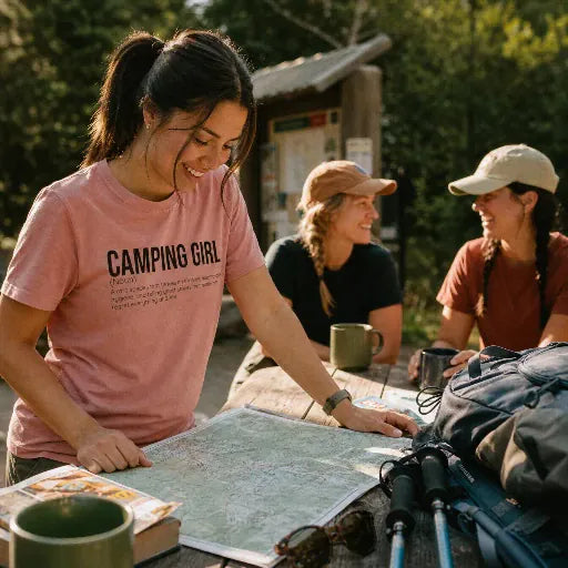 Hiking Girl Definition Shirt Hike Tee T-Shirt