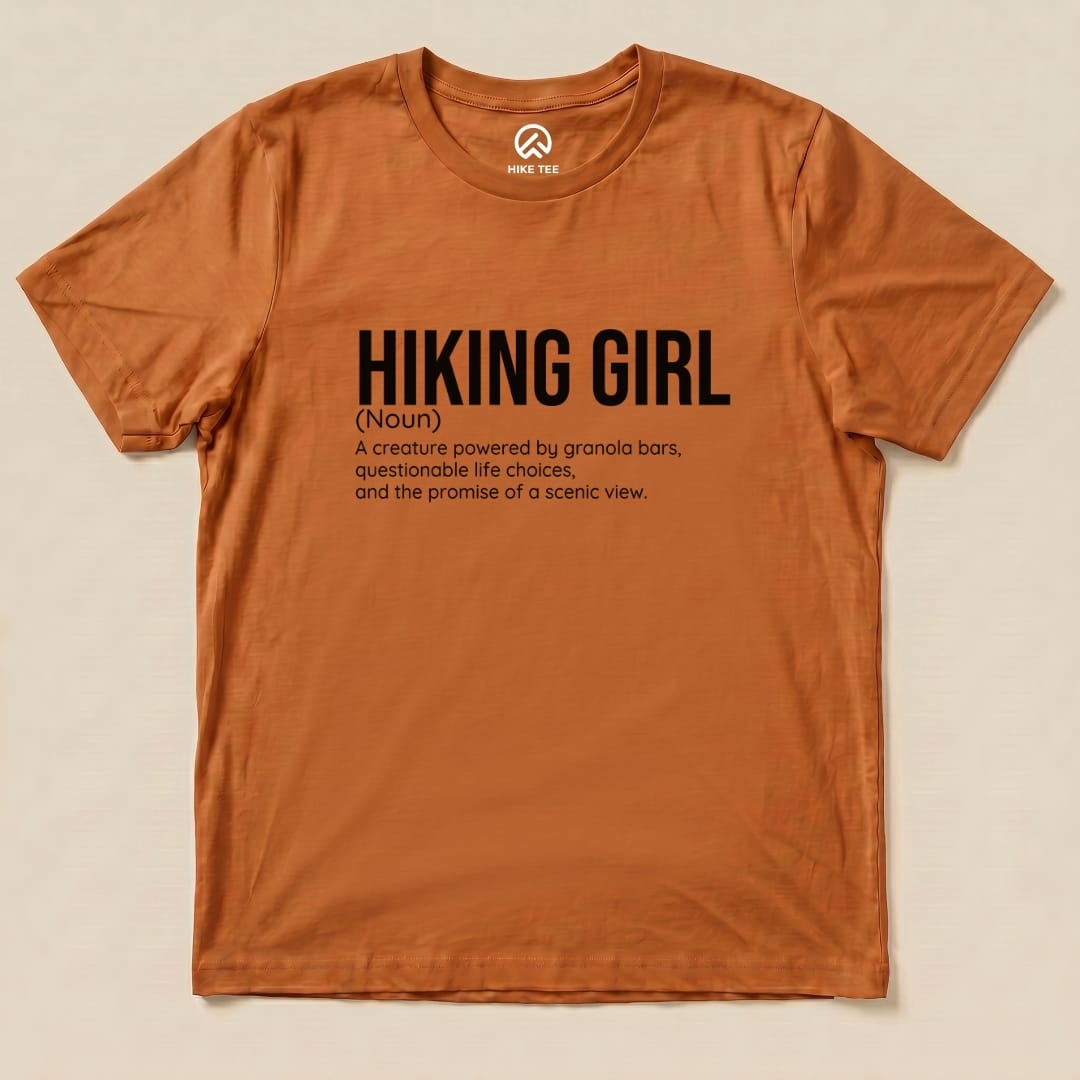 Hike Tee T-Shirt Autumn / S Hiking Girl Definition Shirt