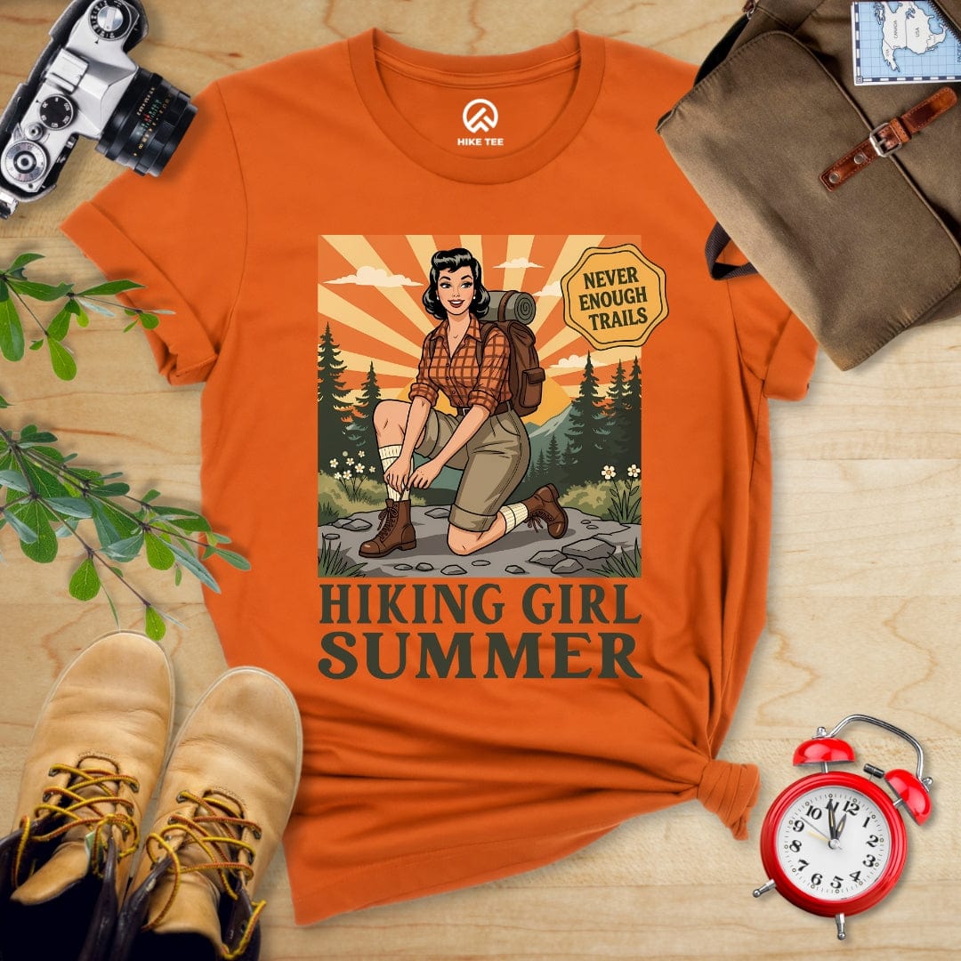 Hike Tee T-Shirt Autumn / S Hiking Girl Summer Shirt