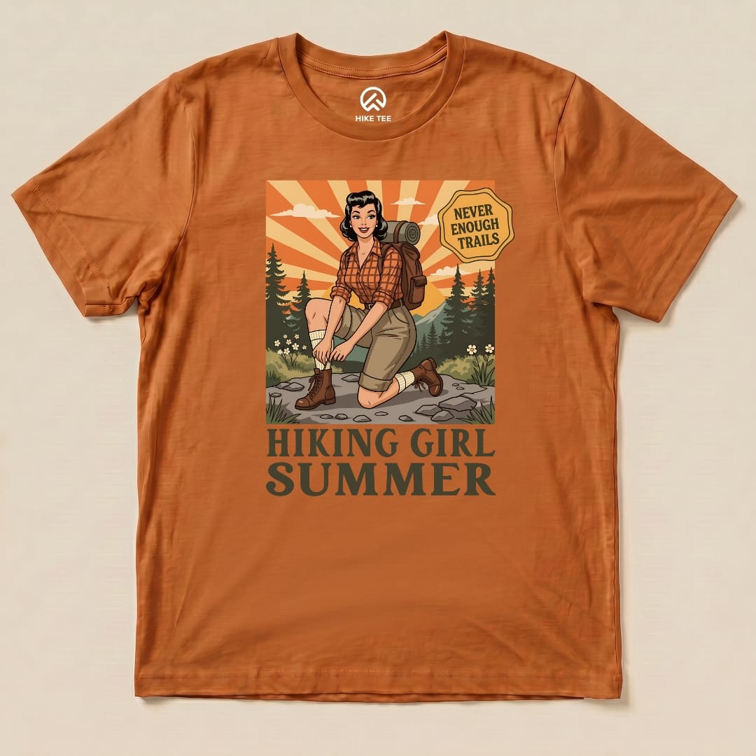 Hike Tee T-Shirt Autumn / S Hiking Girl Summer Shirt