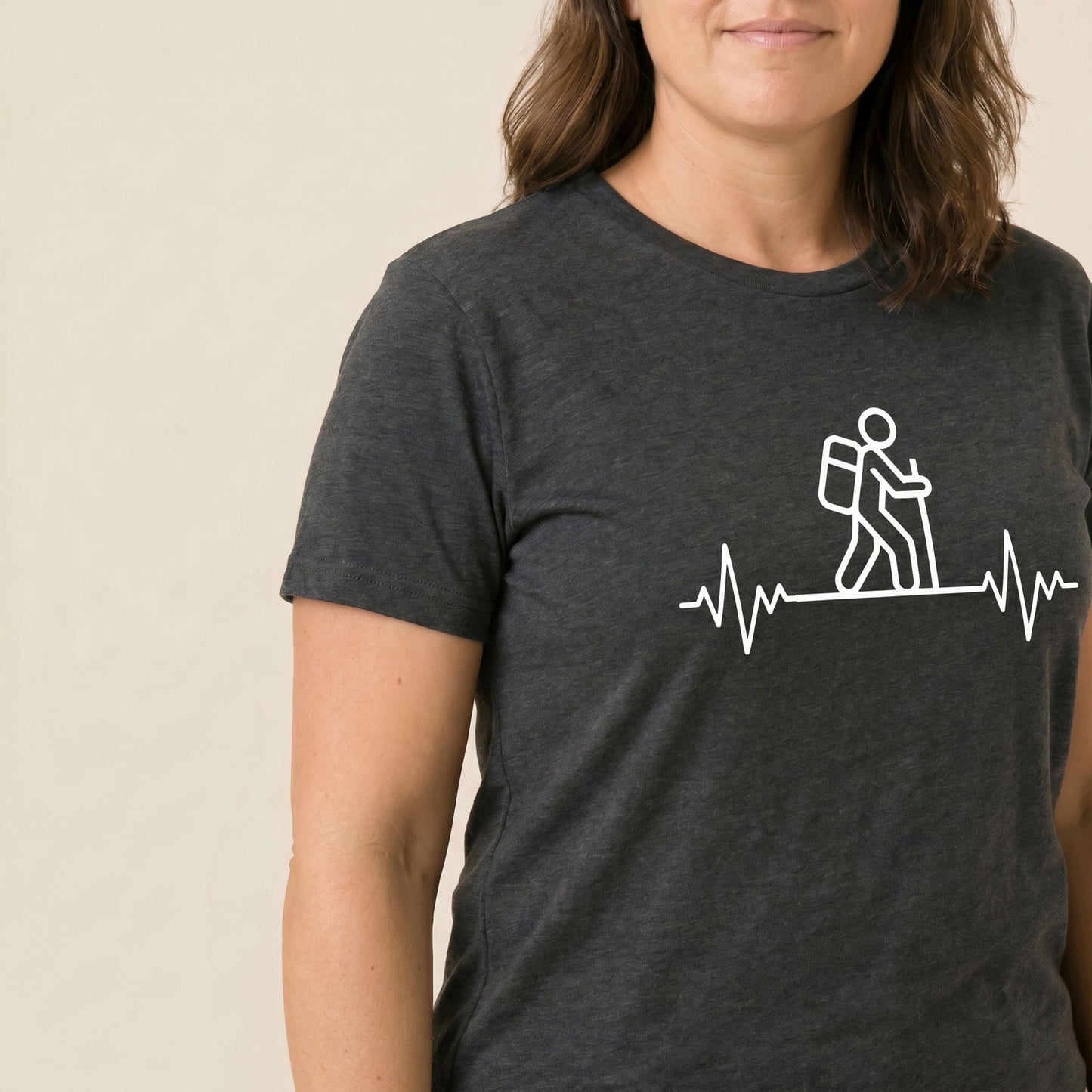 Hiking Heart Rate Shirt Hike Tee T-Shirt