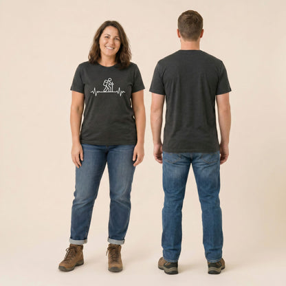 Hiking Heart Rate Shirt Hike Tee T-Shirt