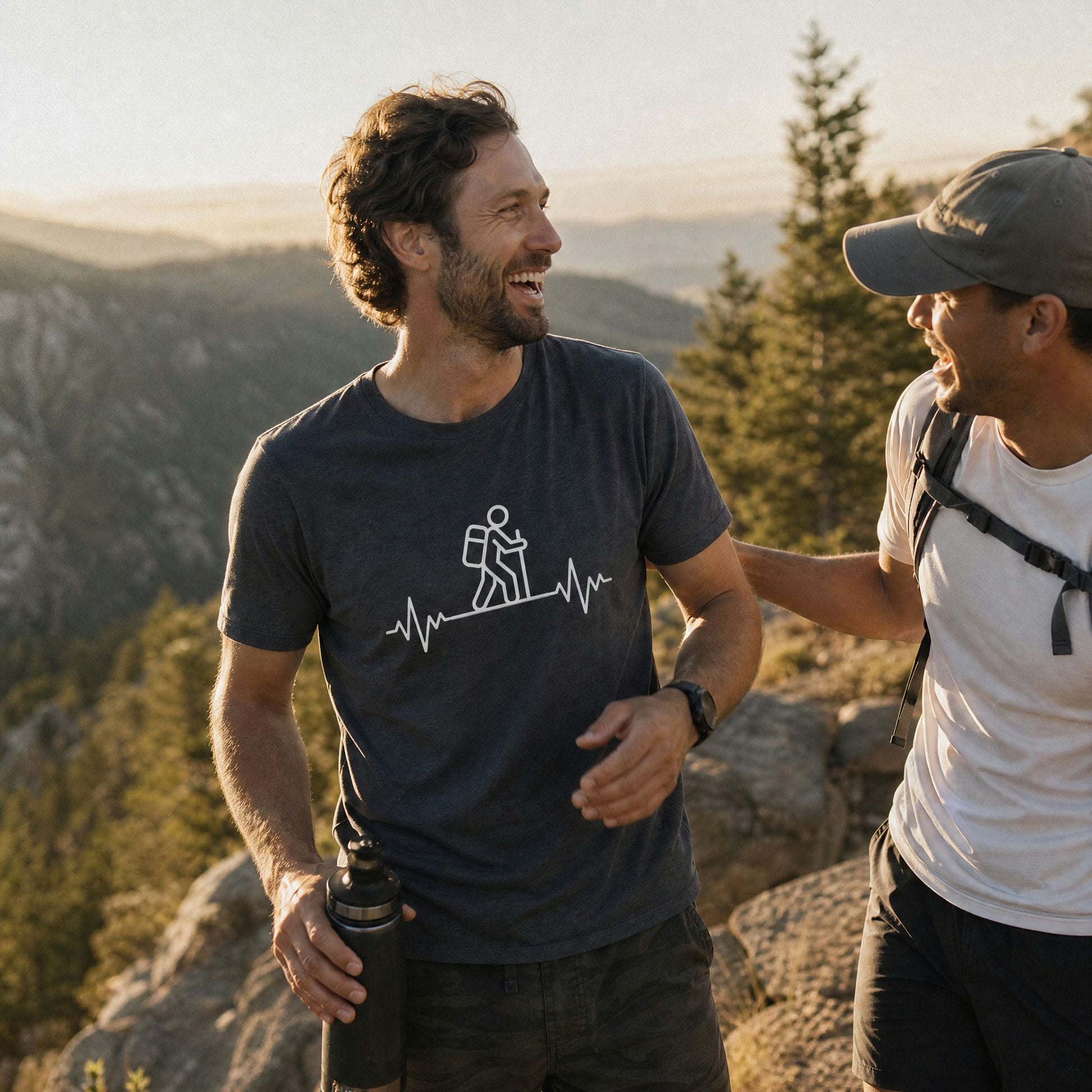 Hiking Heart Rate Shirt Hike Tee T-Shirt