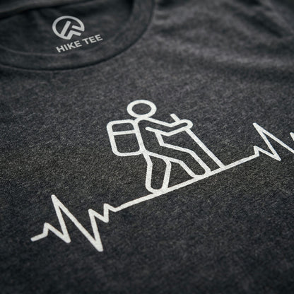 Hiking Heart Rate Shirt Hike Tee T-Shirt